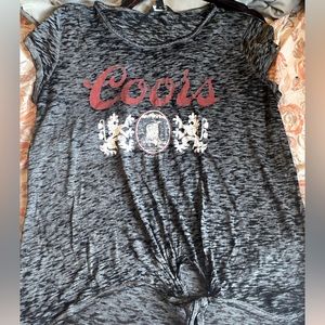 Women’s Coors light shirts.